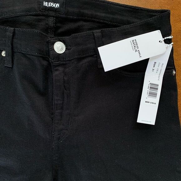 HUDSON Natalie Mid Rise Ankle Skinny Jeans - Picture 5 of 8